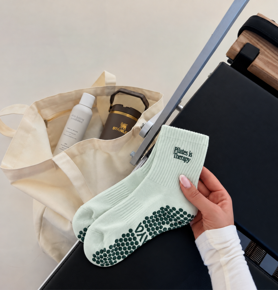 Cliente portant des chaussettes Pilaya